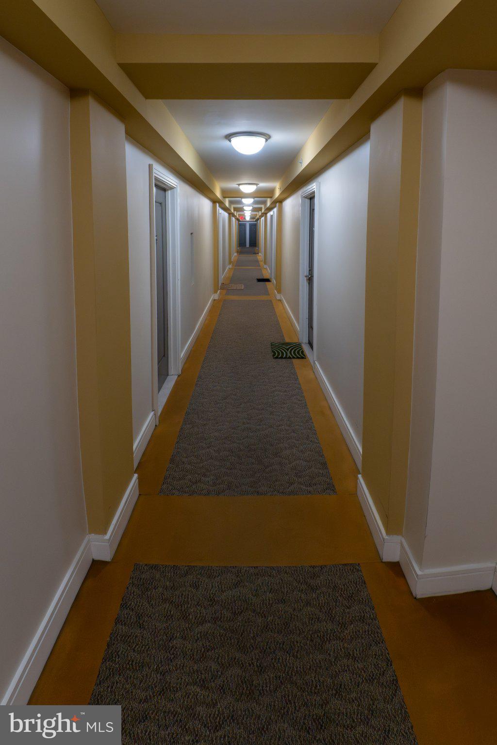 800 4th Street Southwest, Unit N107 Washington, DC 20024 - Photo 42 of 52 Inviting corridor with warm tones.