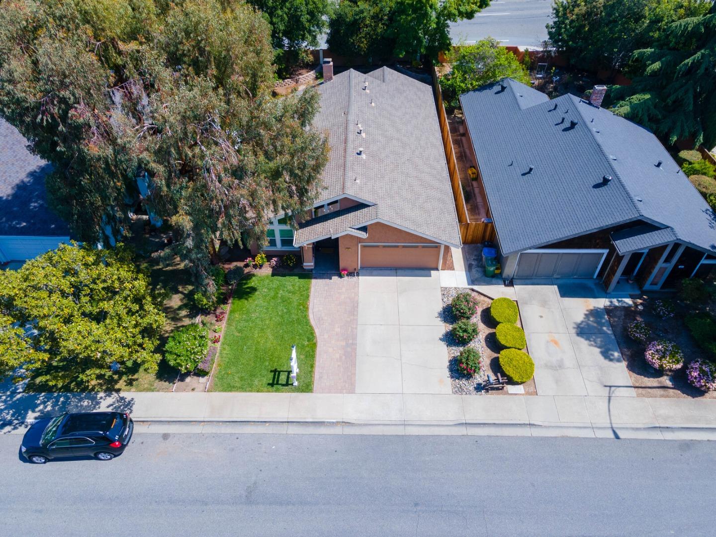 4240 Briarglen Drive San Jose, CA 95118 - Photo 2 of 42 an aerial view of a house with a yard and garden