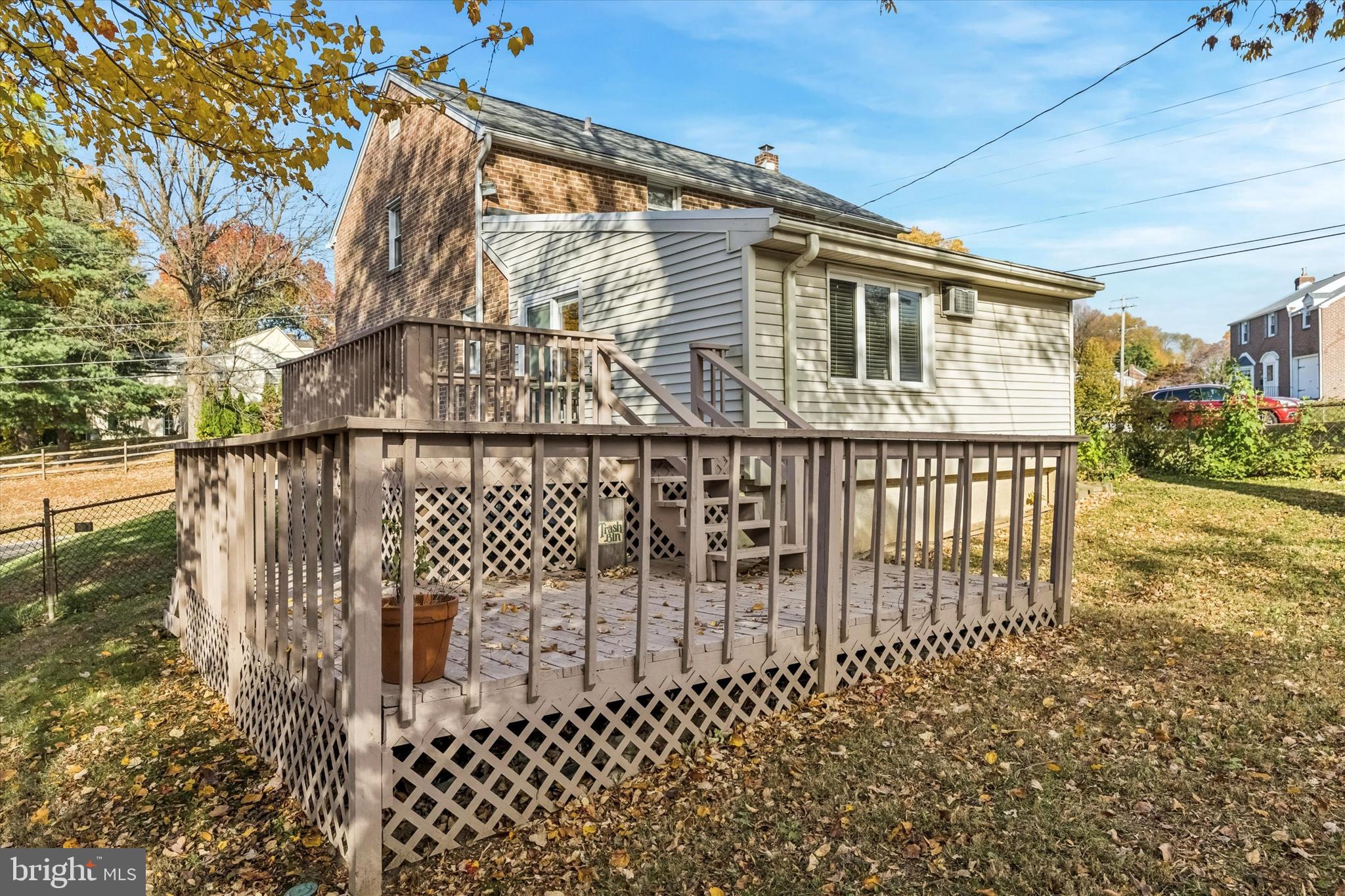 1601 Burmont Road Drexel Hill, PA 19026 - Photo 22 of 22 a front view of a house with a fence