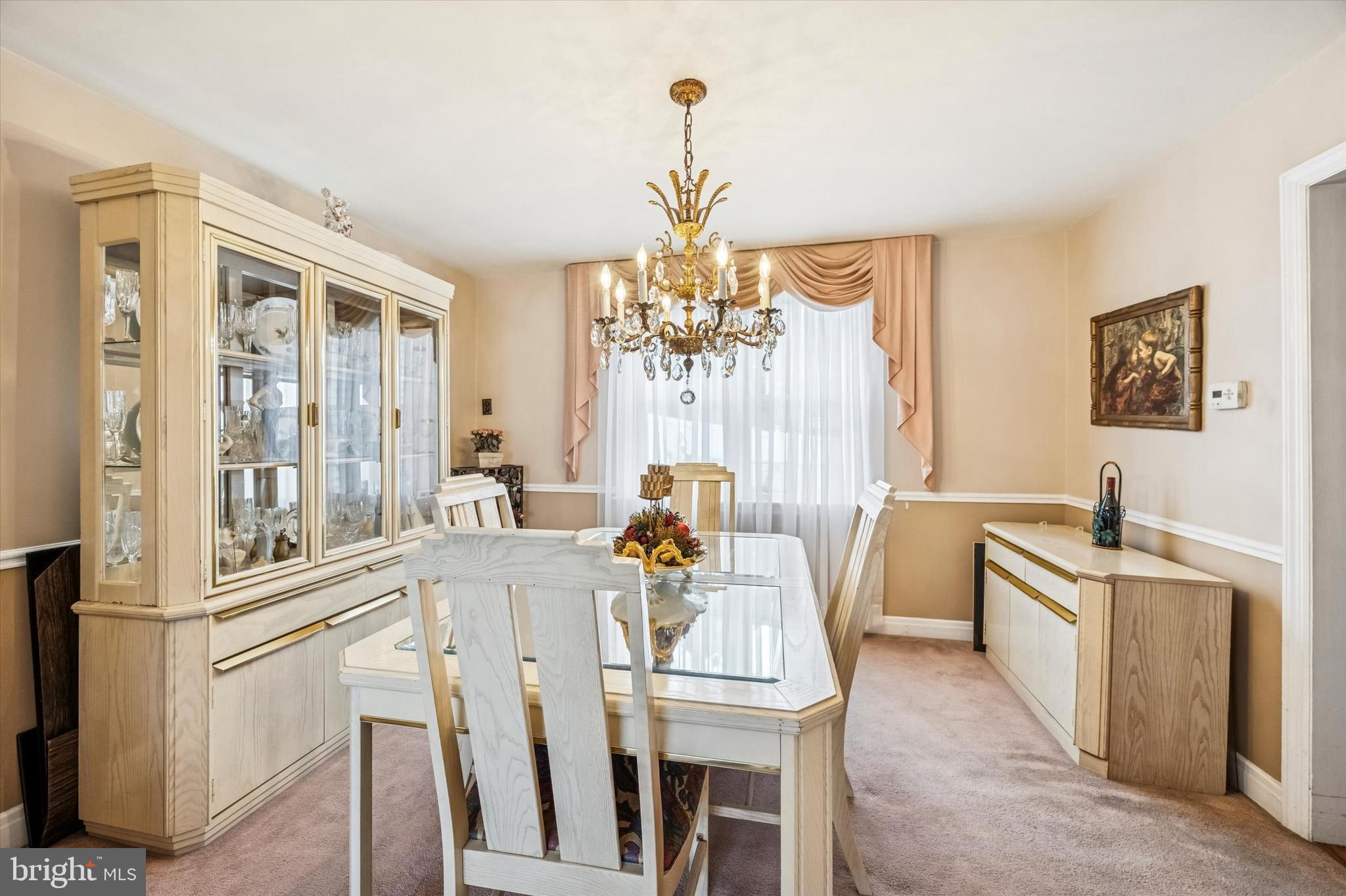 1601 Burmont Road Drexel Hill, PA 19026 - Photo 4 of 22 a view of a dining room with furniture window and outside view