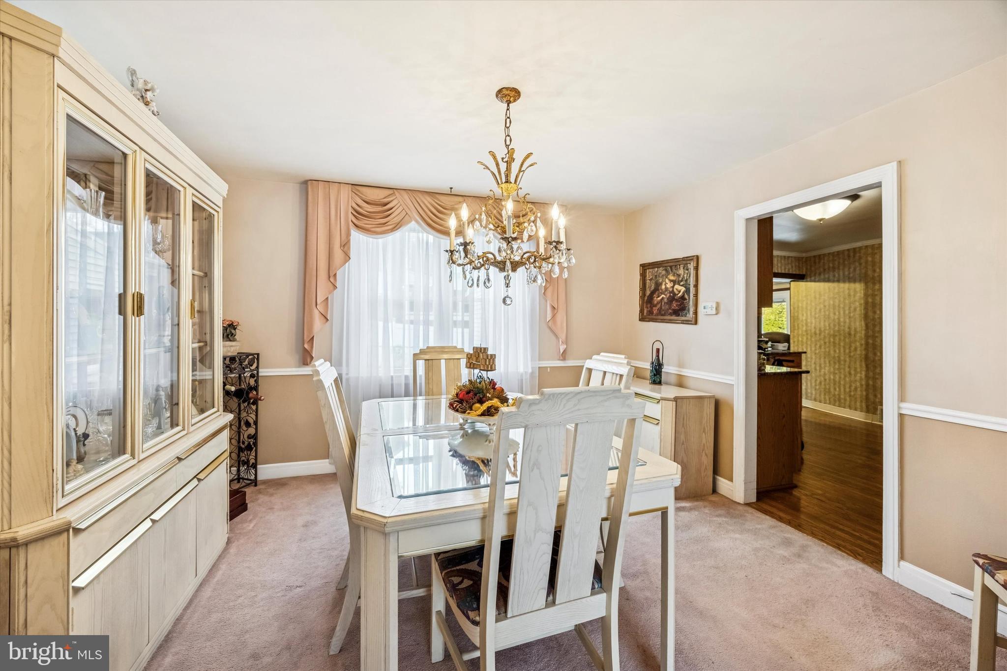 1601 Burmont Road Drexel Hill, PA 19026 - Photo 5 of 22 a view of a dining room with furniture window and outside view