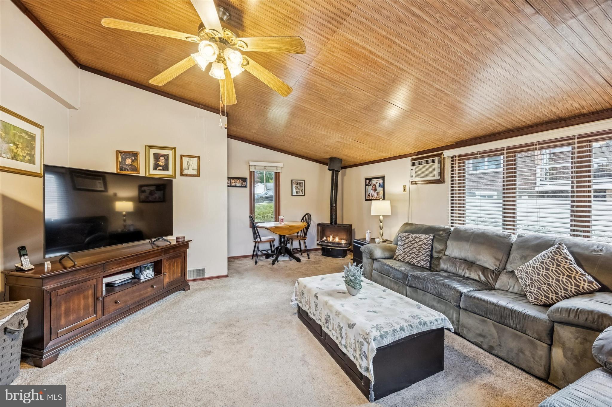 1601 Burmont Road Drexel Hill, PA 19026 - Photo 10 of 22 a living room with furniture and a flat screen tv