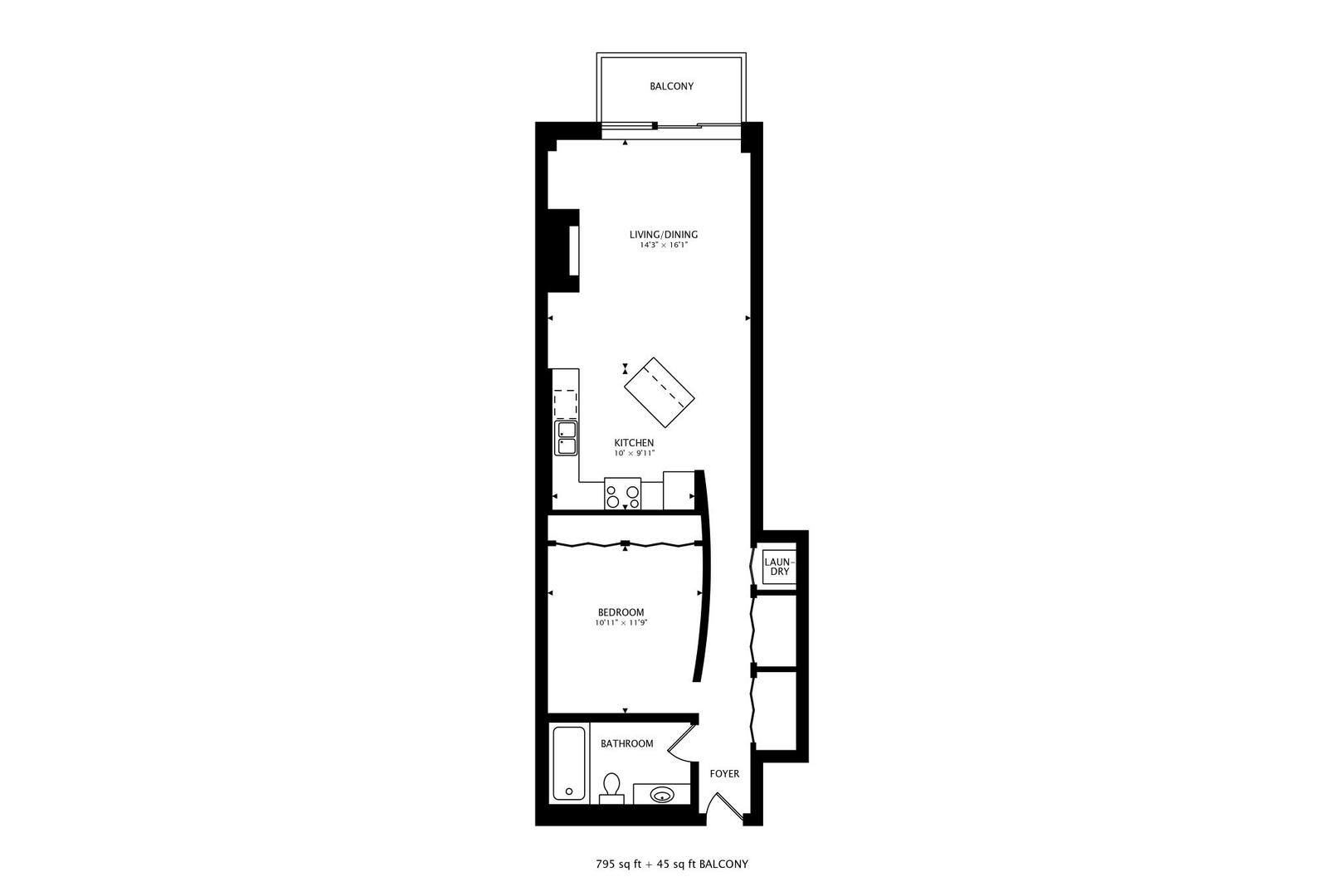 1250 West Van Buren Street, Unit 607 Chicago, IL 60607 - Photo 15 of 15