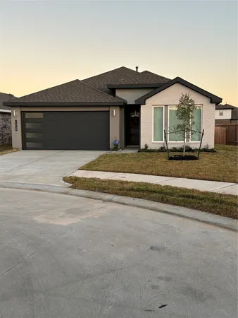 a front view of house