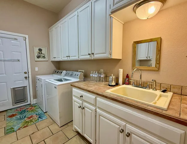 a close view of walk in closet