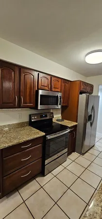 a view of a kitchen