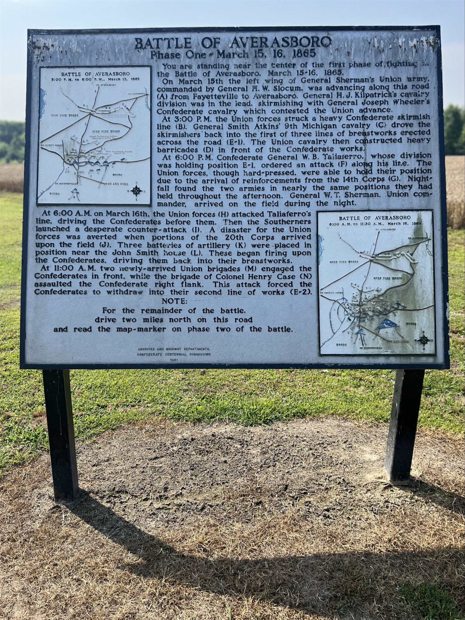 4976 Ross West Road Dunn, NC 28334 - Photo 19 of 20 a view of a brick wall