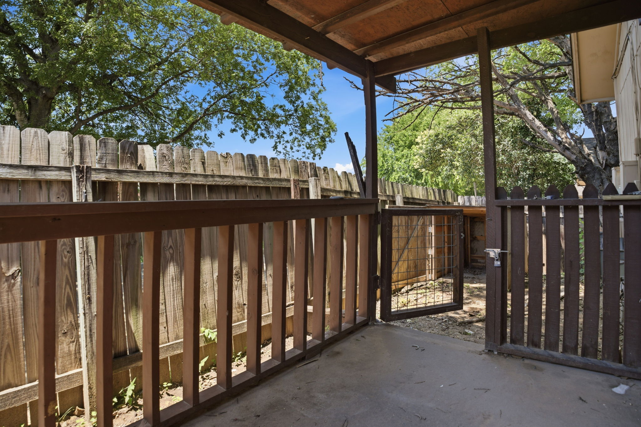 5204 Nuckols Crossing Road, Unit B Austin, TX 78744 - Photo 16 of 16 a view of a street from a balcony
