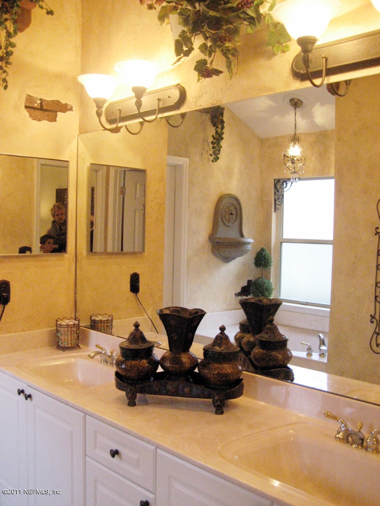 9132 Timberlin Lake Road Jacksonville, FL 32256 - Photo 15 of 49 MBA Double Sink Vanity and Updated Light