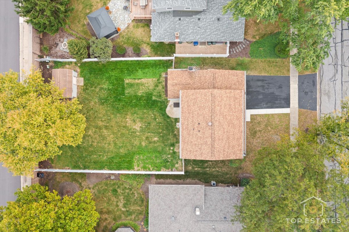 1408 Swallow Street Naperville, IL 60565 - Photo 41 of 54 an aerial view of residential house with outdoor space