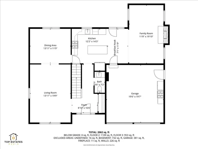 a picture of a floor plan