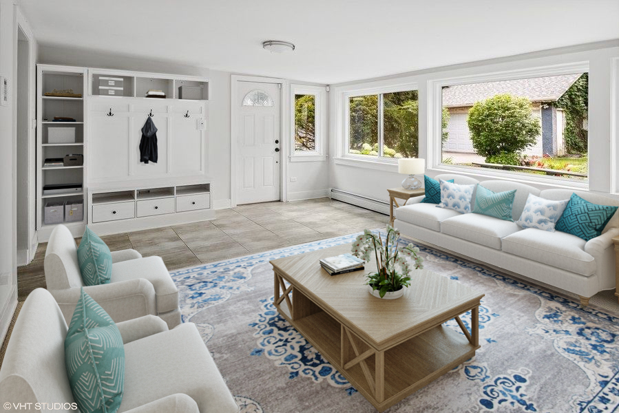 152 Bertling Lane Winnetka, IL 60093 - Photo 9 of 38 a living room with furniture rug and window