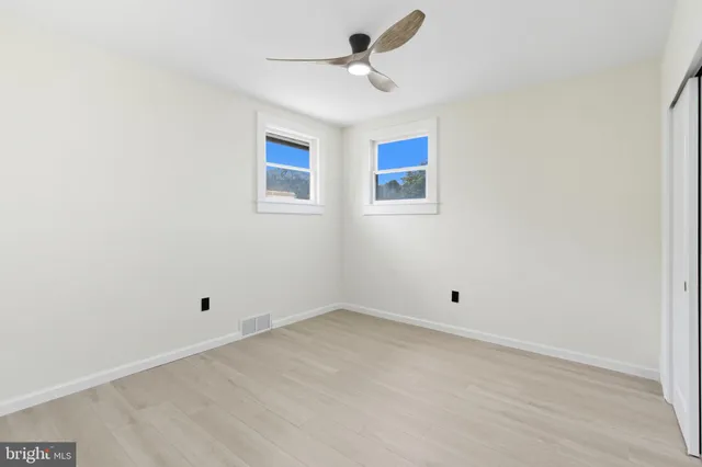 wooden floor in an empty room