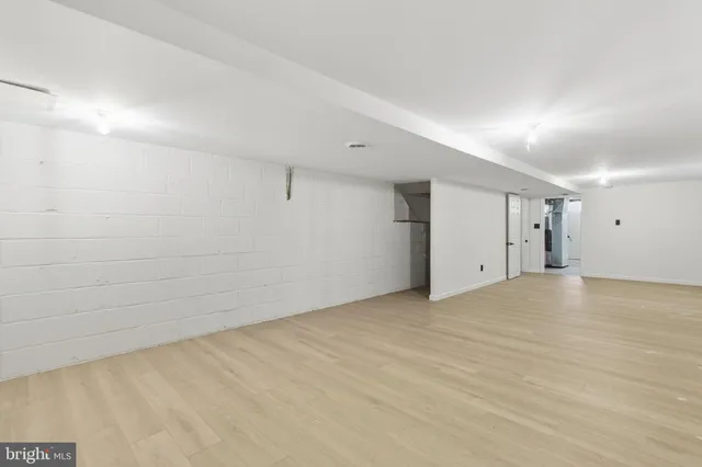 a view of storage and utility room