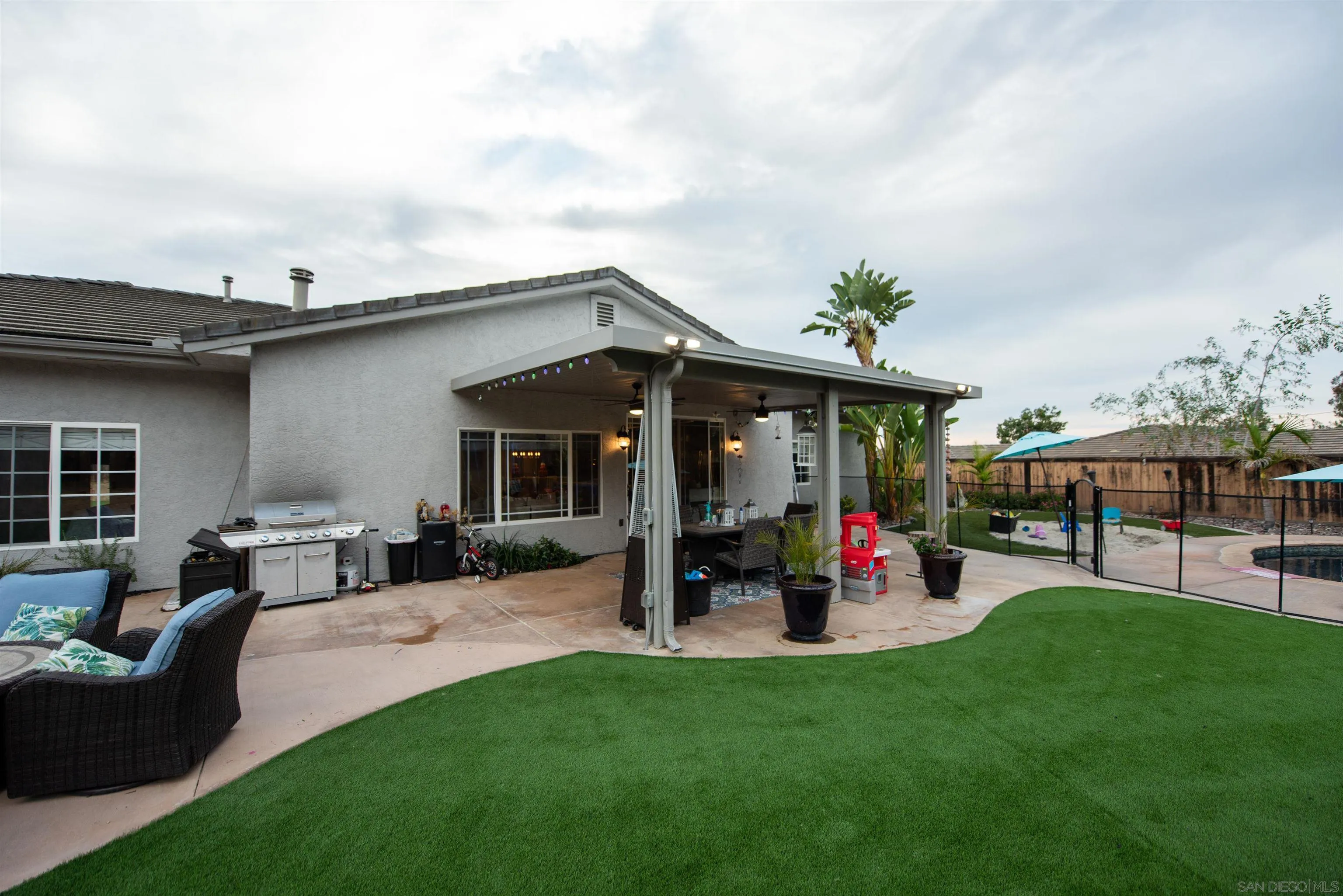 8945 Diamondback Drive Santee, CA 92071 - Photo 42 of 49 a view of a house with furniture and garden
