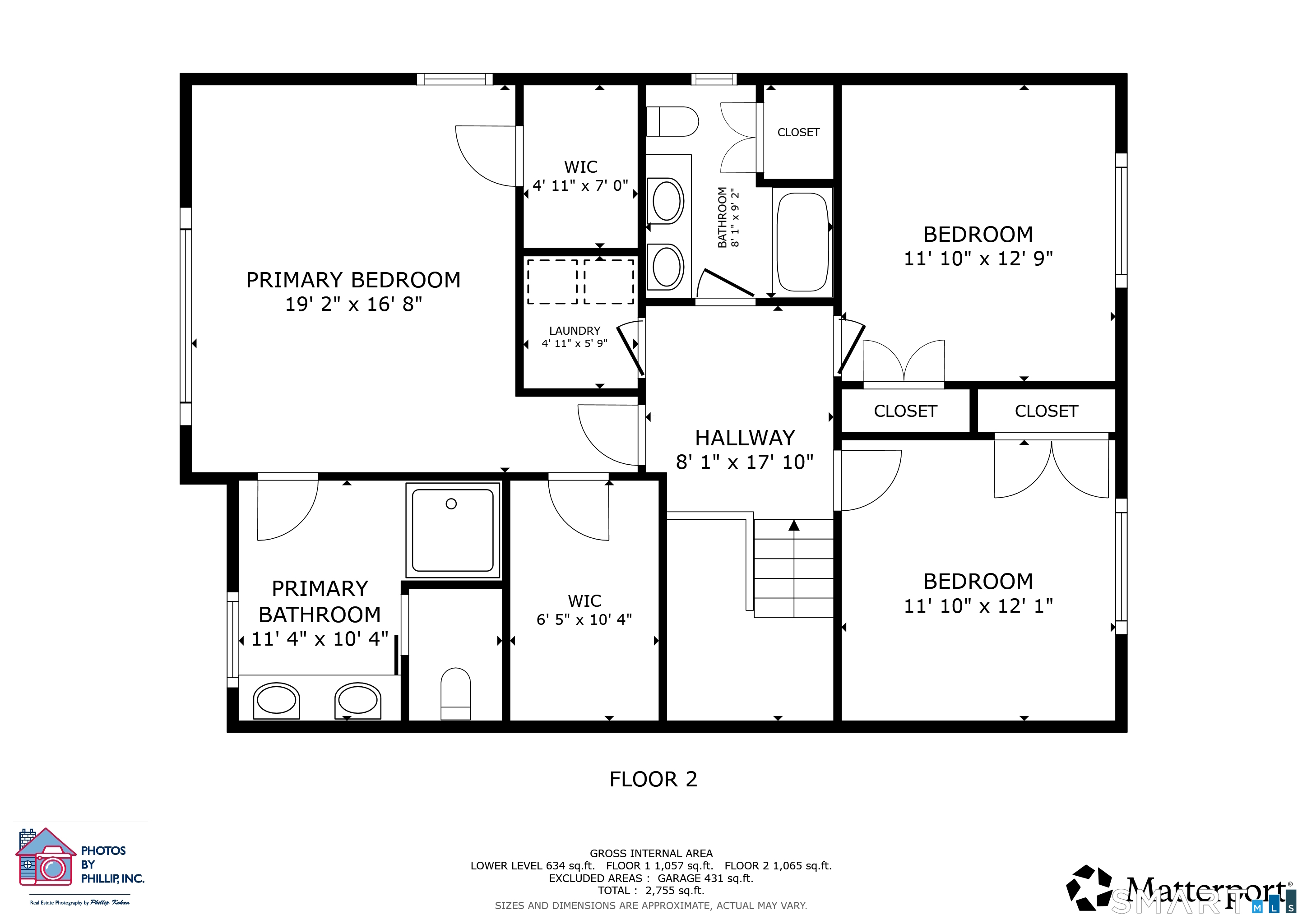184 Wells View Road, Unit 184 Shelton, CT 06484 - Photo 39 of 40 Upstairs floor plan