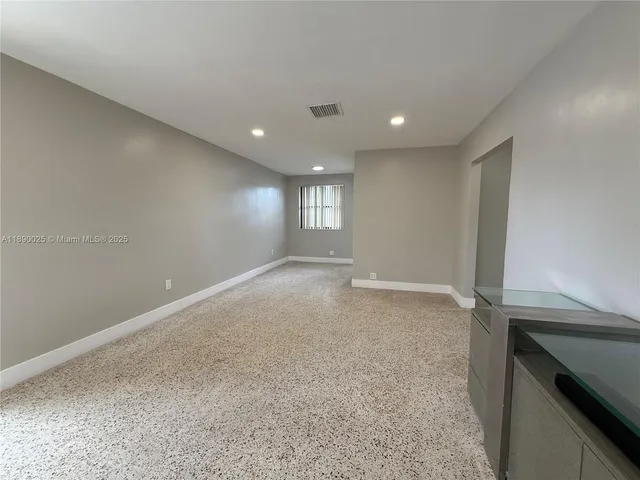 a view of empty room