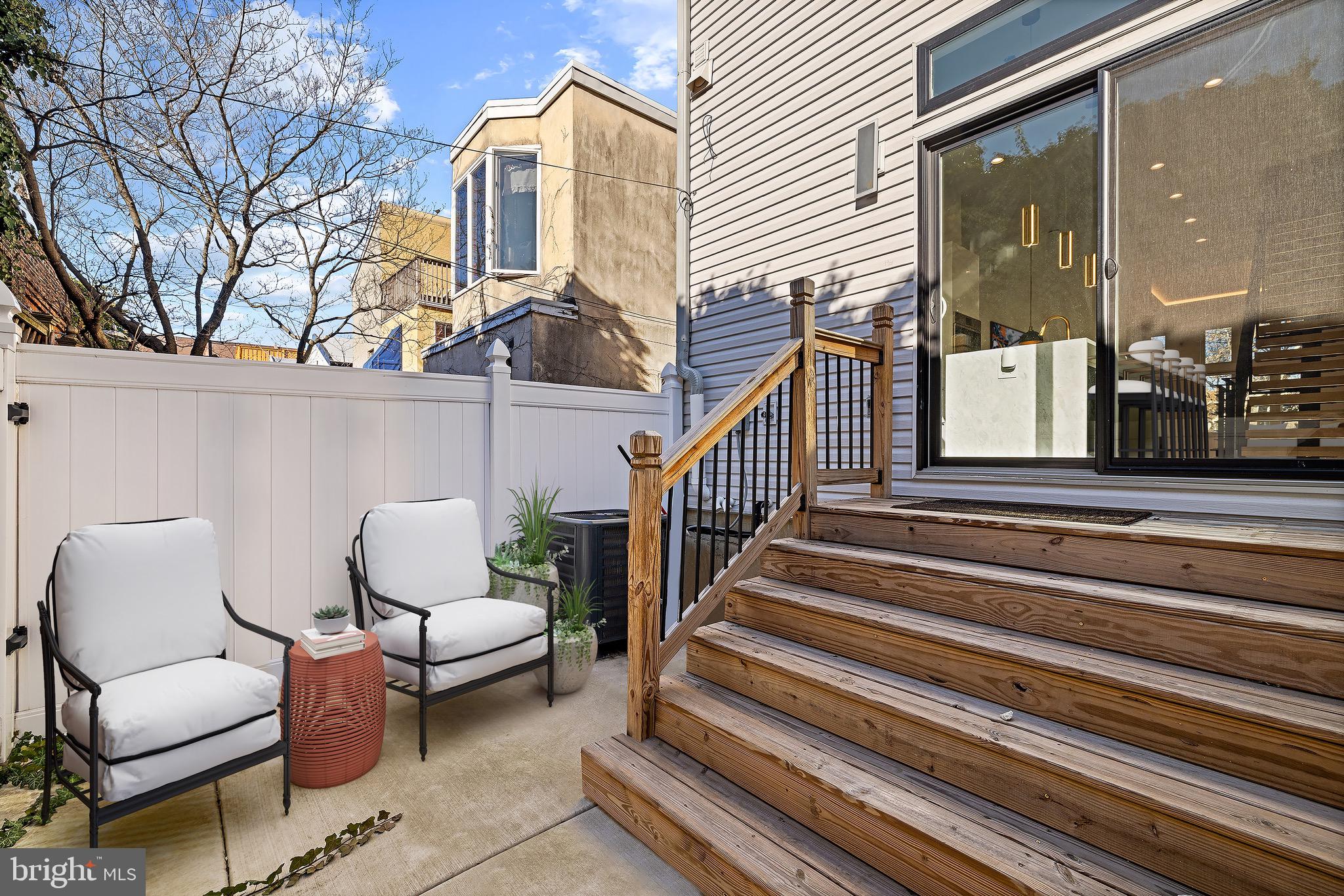 2130 Spring Street Philadelphia, PA 19103 - Photo 15 of 59 a view of two chairs in the balcony