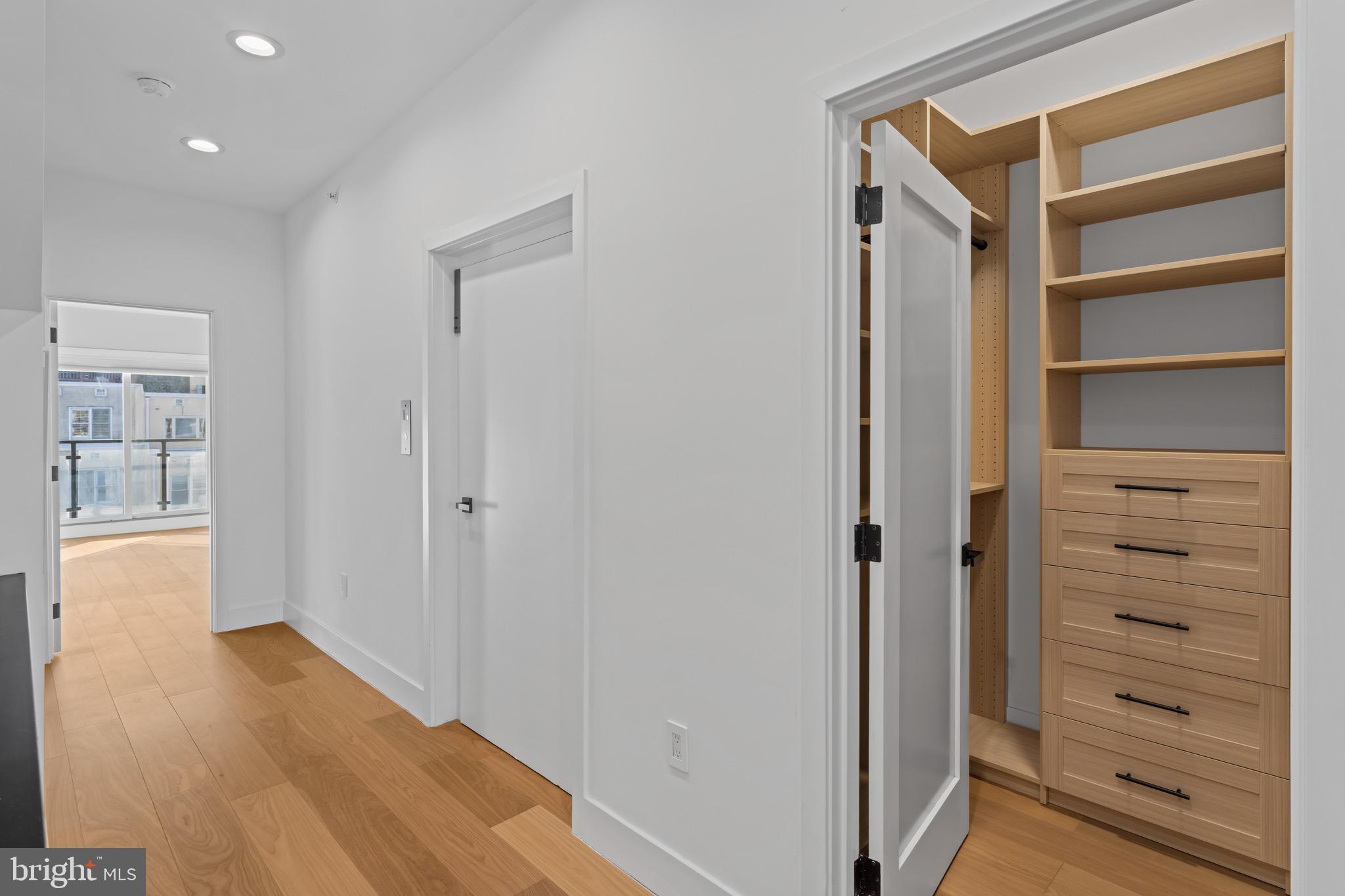2130 Spring Street Philadelphia, PA 19103 - Photo 26 of 59 a view of walk in closet with empty racks