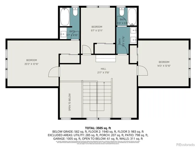 $1,125,000 | 390 Sheldon Avenue, Castle Rock, CO 80104