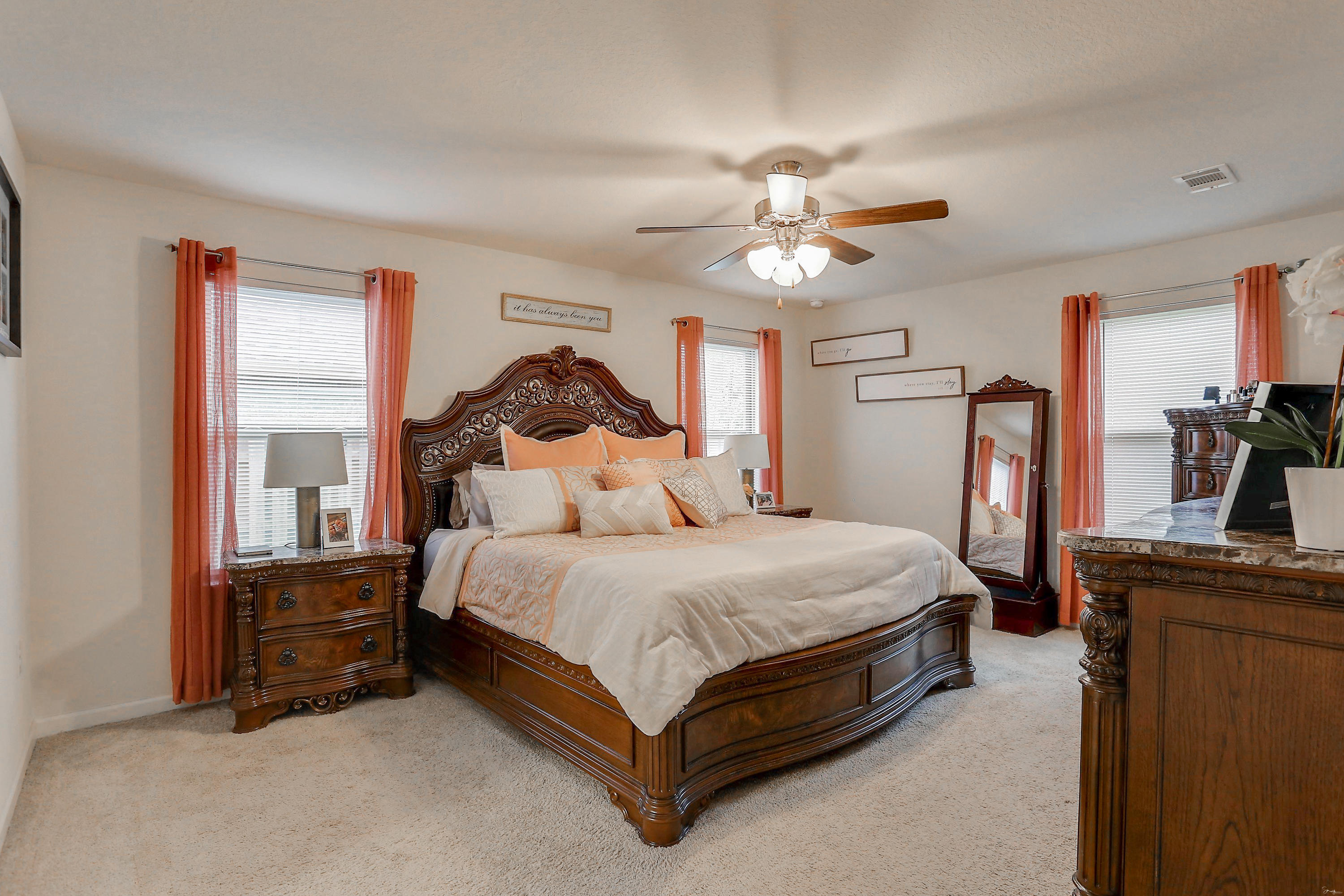 358 Merlin Court Crestview, FL 32539 - Photo 23 of 45 a bedroom with a bed dresser and a window