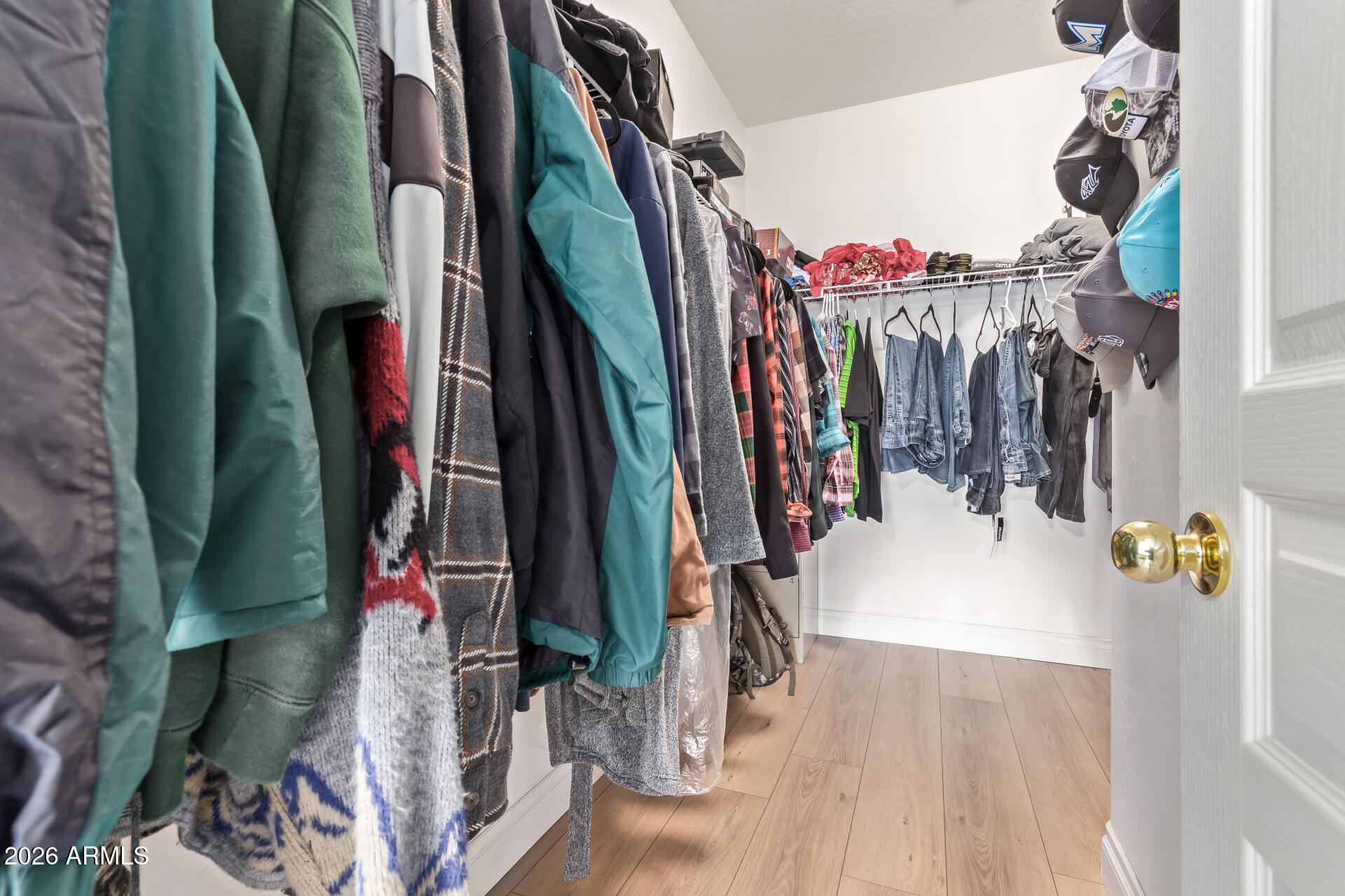 16805 West Rimrock Street Surprise, AZ 85388 - Photo 21 of 42 a view of walk in closet with clothes and shoes