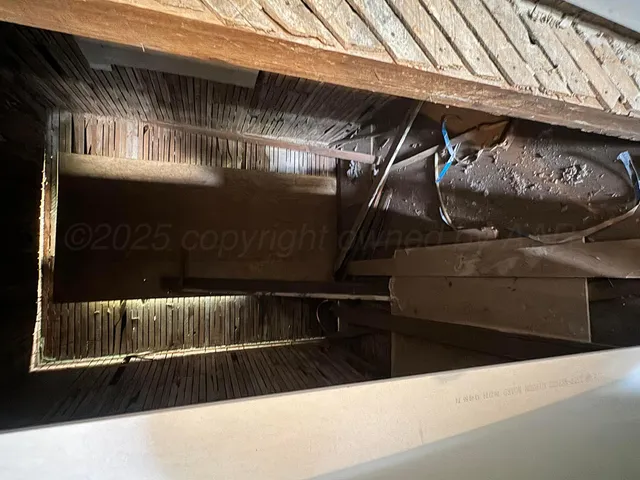 a close up of a wall