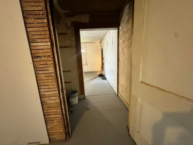 a view of a hallway