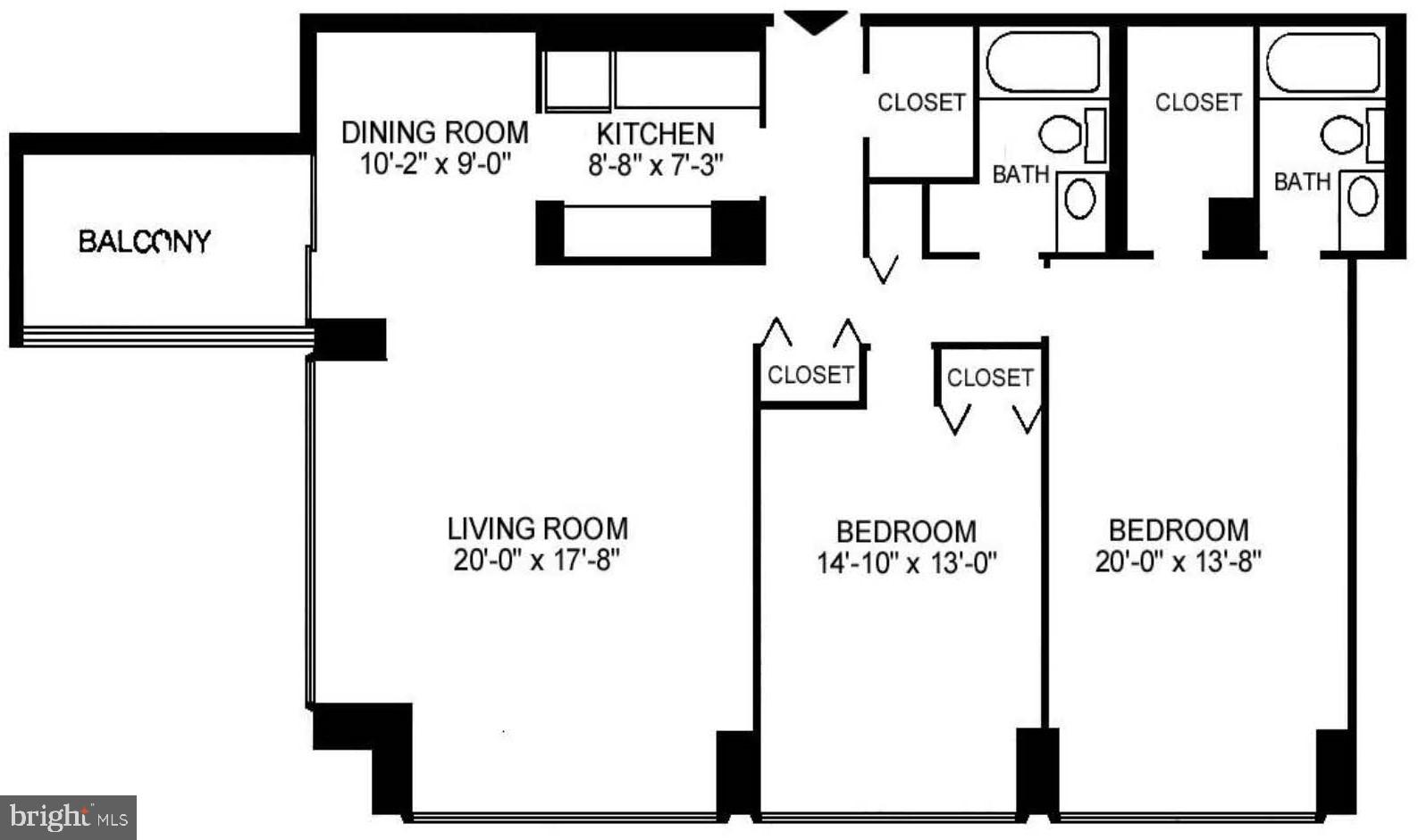 224 West Rittenhouse Square, Unit 2810 Philadelphia, PA 19103 - Photo 22 of 29 Gallery Image 22