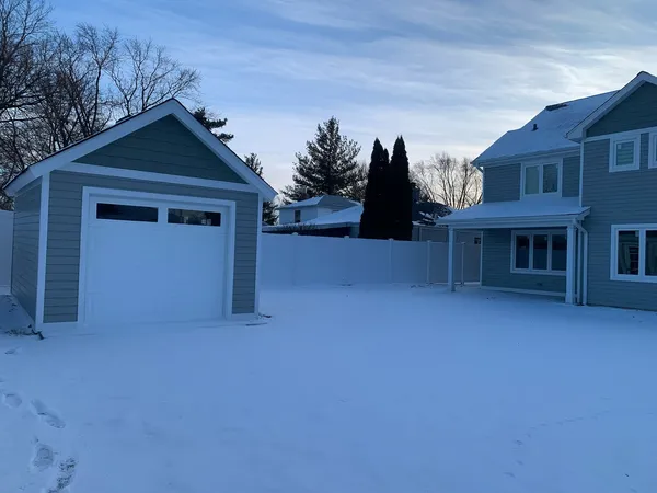 a view of house and outdoor space