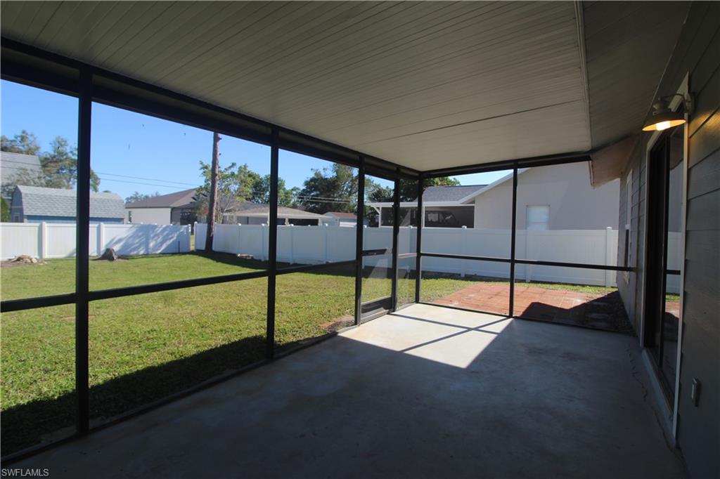 18257 Sycamore Road Fort Myers, FL 33967 - Photo 13 of 19 Unfurnished sunroom featuring plenty of natural light