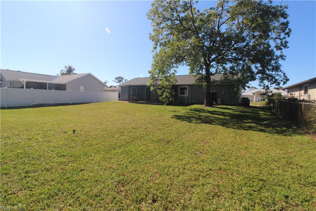 18257 Sycamore Road Fort Myers, FL 33967 - Photo 17 of 19 View of yard