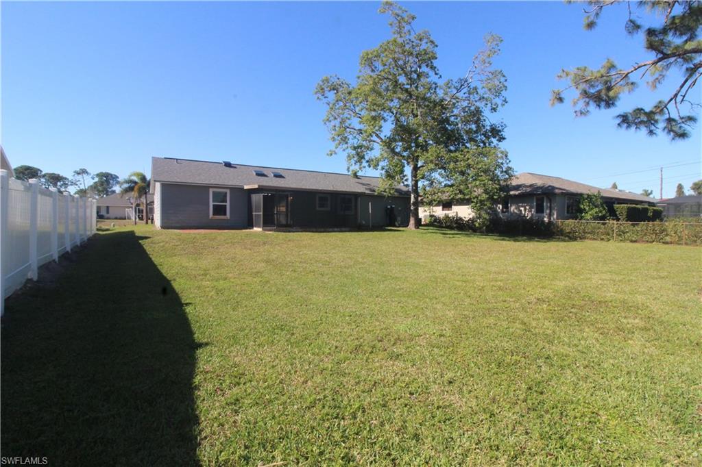 18257 Sycamore Road Fort Myers, FL 33967 - Photo 18 of 19 View of yard