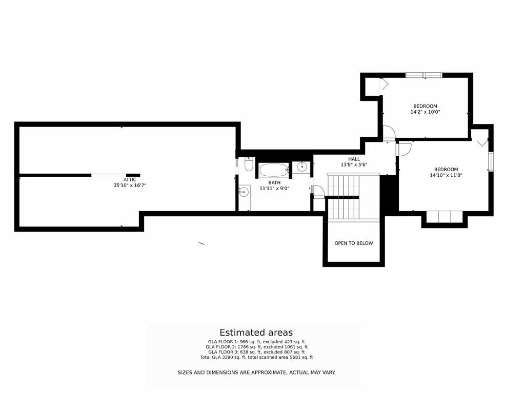 211 Westwood Drive Morganton, NC 28655 - Photo 40 of 43 a picture of a floor plan