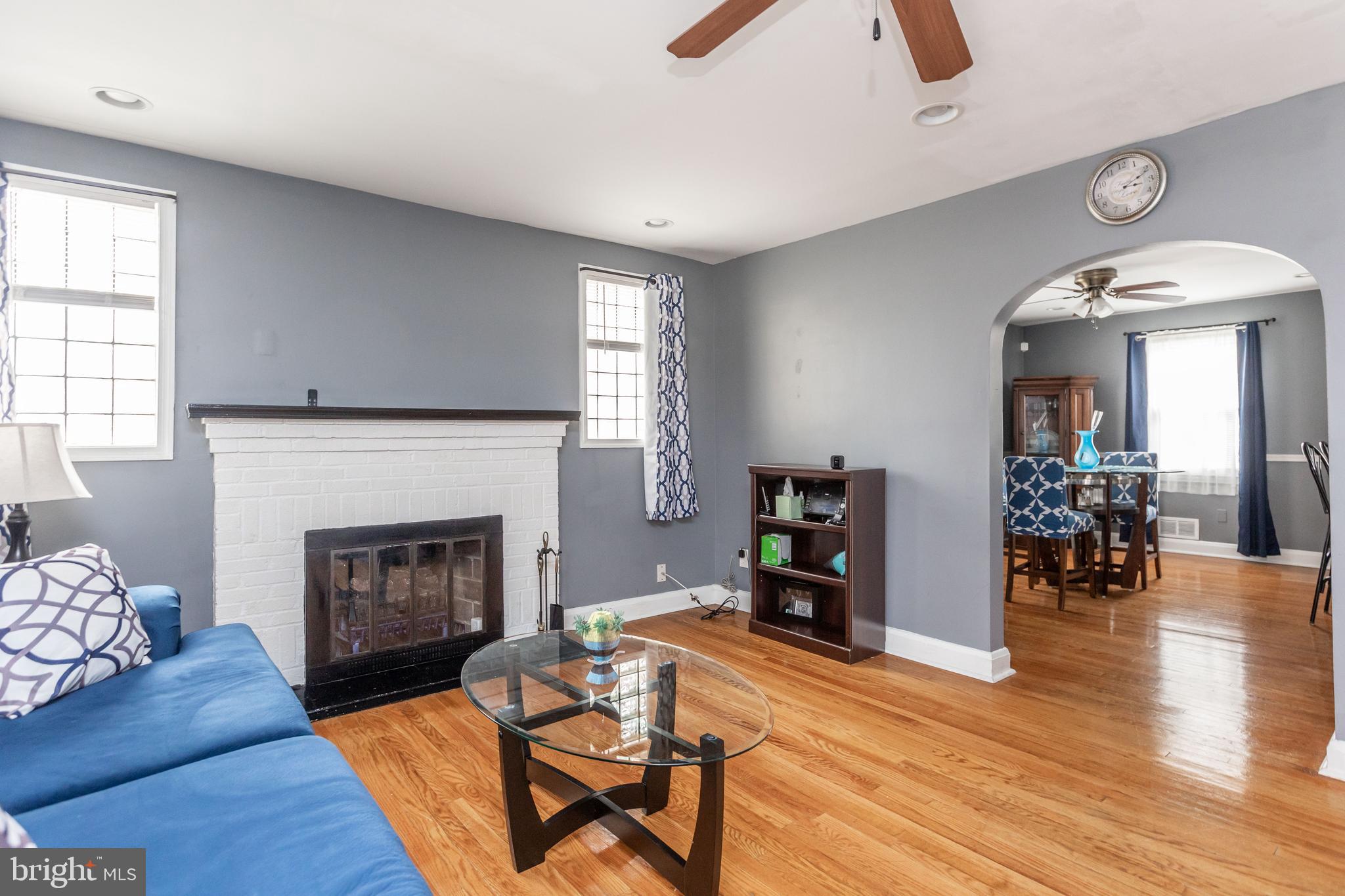 1911 Ramblewood Road Baltimore, MD 21239 - Photo 3 of 29 Original wood flooring throughout main level.