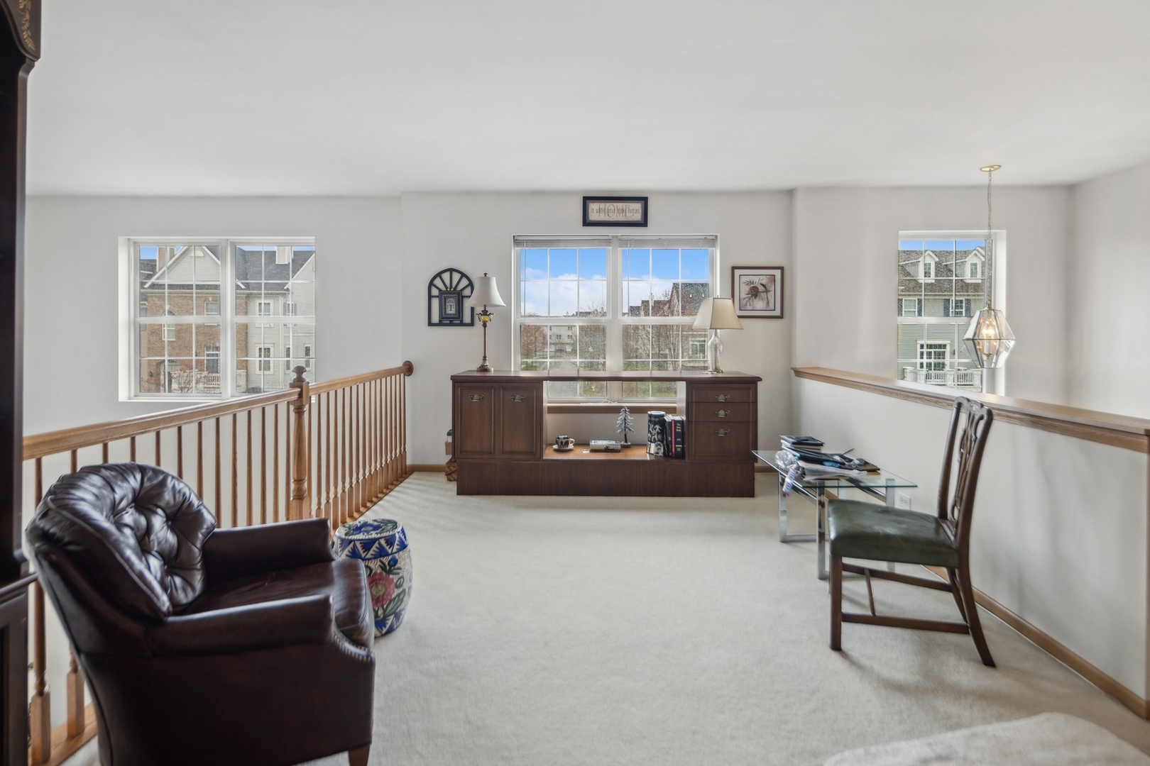 1116 Bartholdi Court Carol Stream, IL 60188 - Photo 11 of 21 a living room with furniture and a fireplace