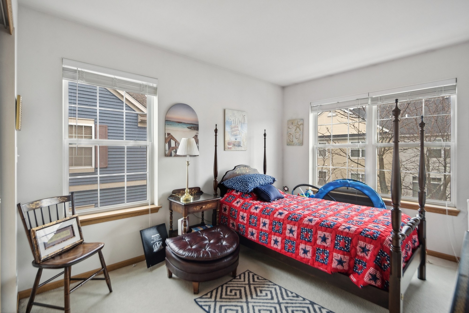 1116 Bartholdi Court Carol Stream, IL 60188 - Photo 15 of 21 a bedroom with bed and a window