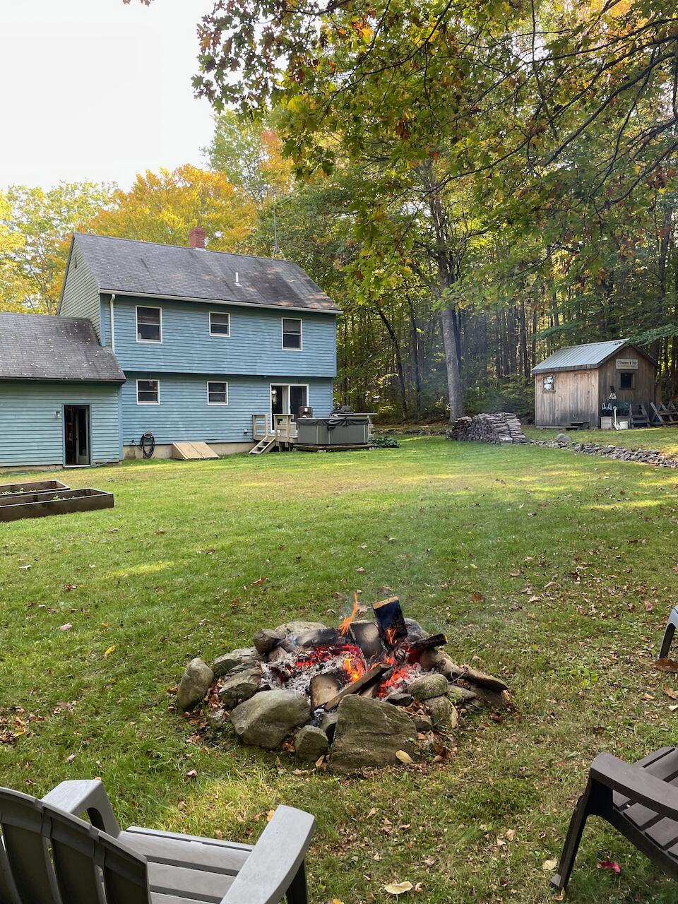 35 Cobb Road Belfast, ME 04915 - Photo 15 of 44 backyard