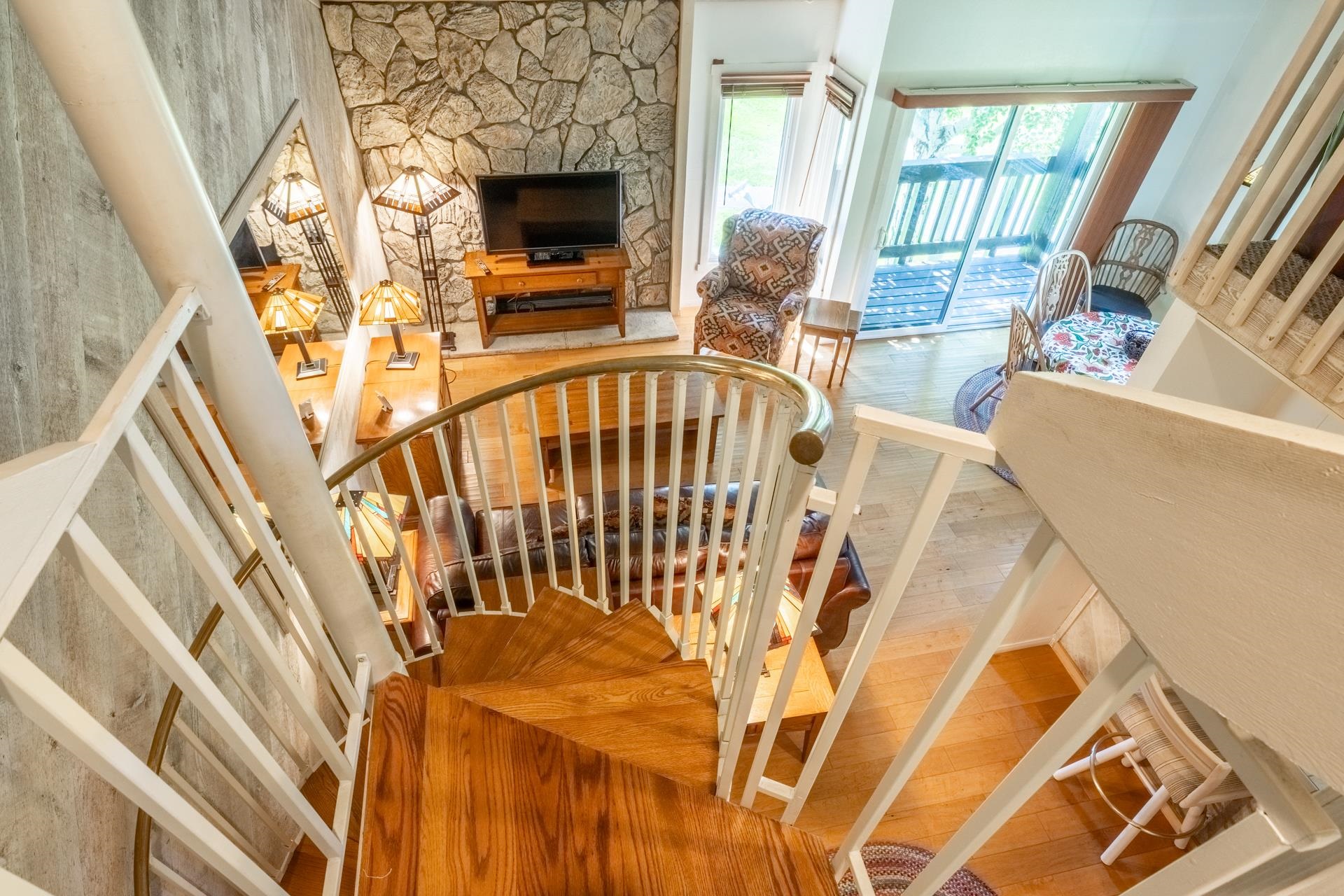 402 Snowcreek Road, Unit 402 Mammoth Lakes, CA 93546 - Photo 23 of 47 a view of an entryway with wooden floor