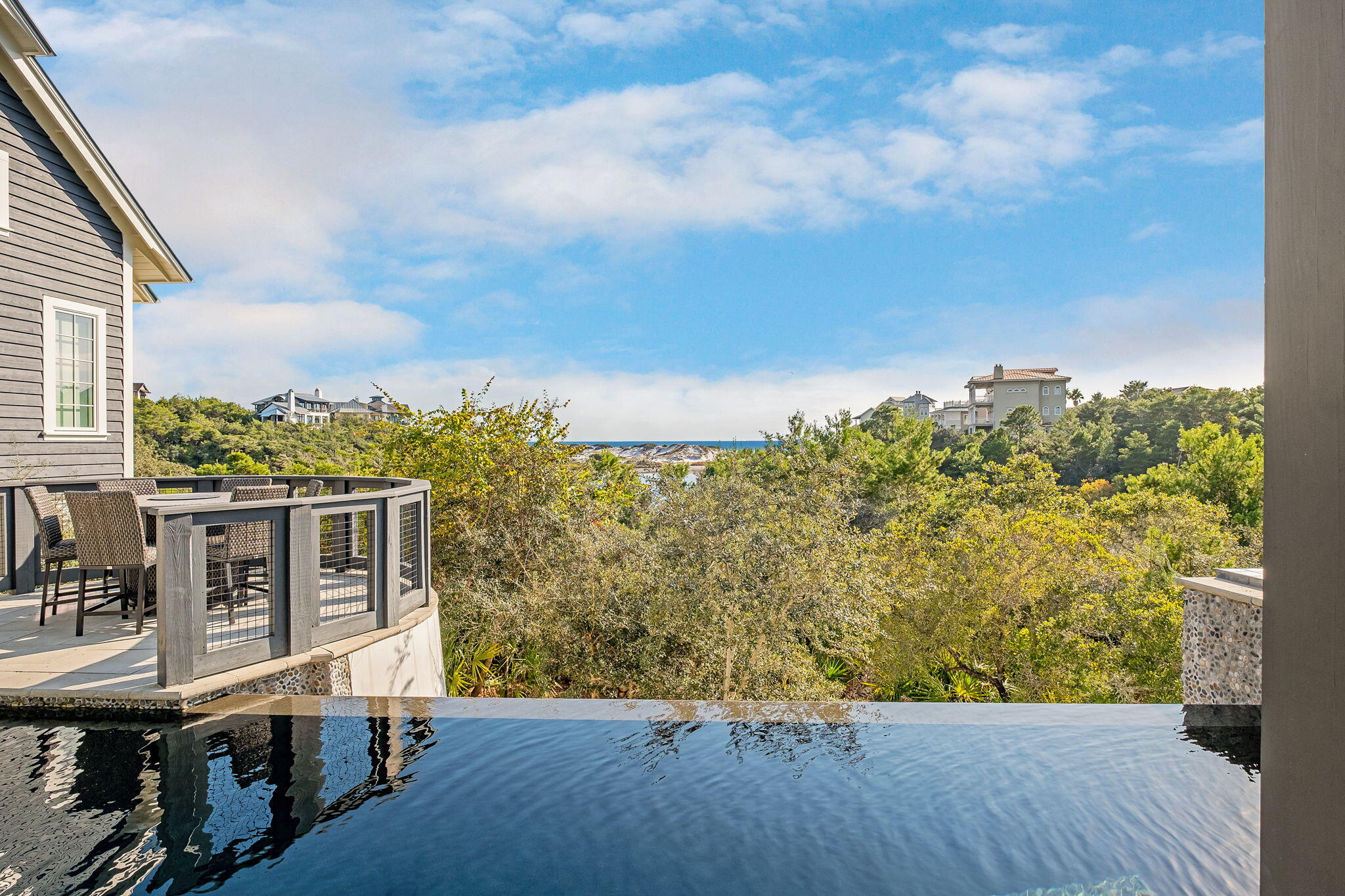 28 Bluff Lane Santa Rosa Beach, FL 32459 - Photo 13 of 24 a view of balcony with furniture
