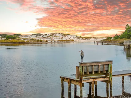 a view of an ocean beach