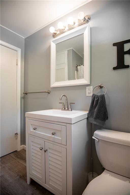 1010 South Keel Ridge Road Hermitage, PA 16148 - Photo 17 of 35 a bathroom with a toilet sink and mirror