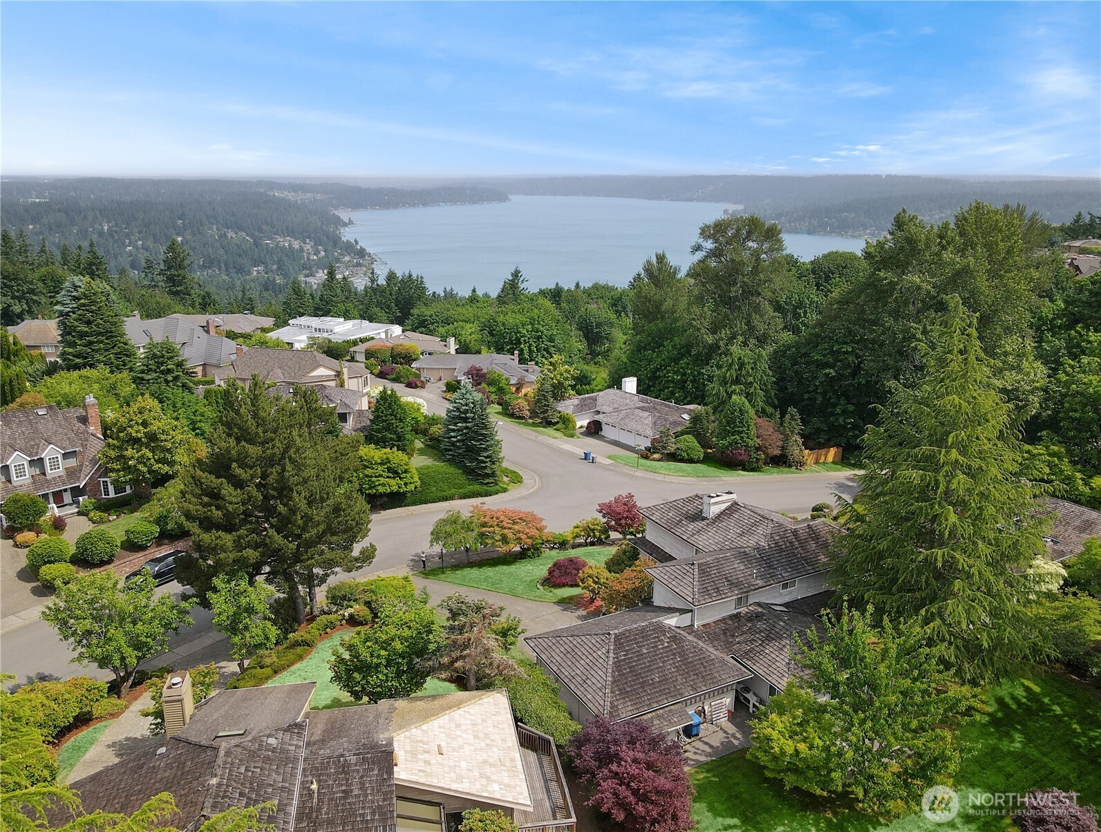 16901 Southeast 45th Street Bellevue, WA 98006 - Photo 3 of 29 an aerial view of multiple house
