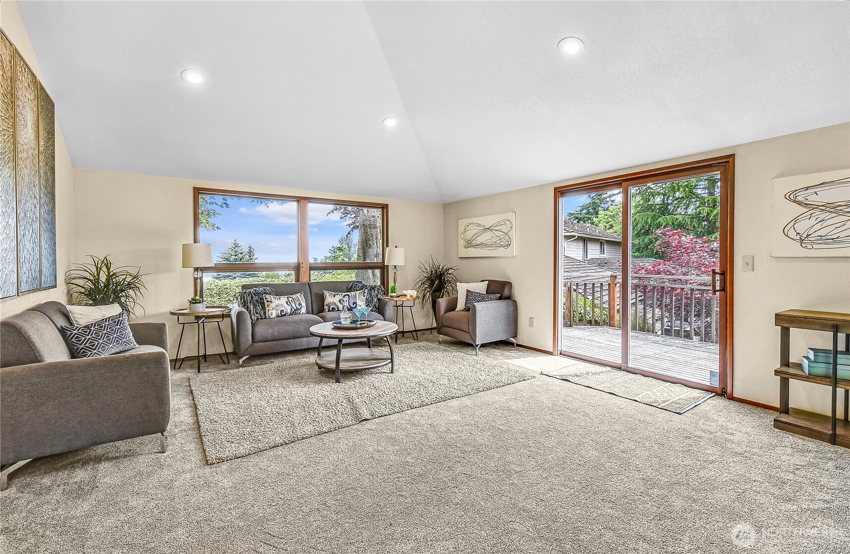 16901 Southeast 45th Street Bellevue, WA 98006 - Photo 10 of 29 a living room with furniture and a flat screen tv