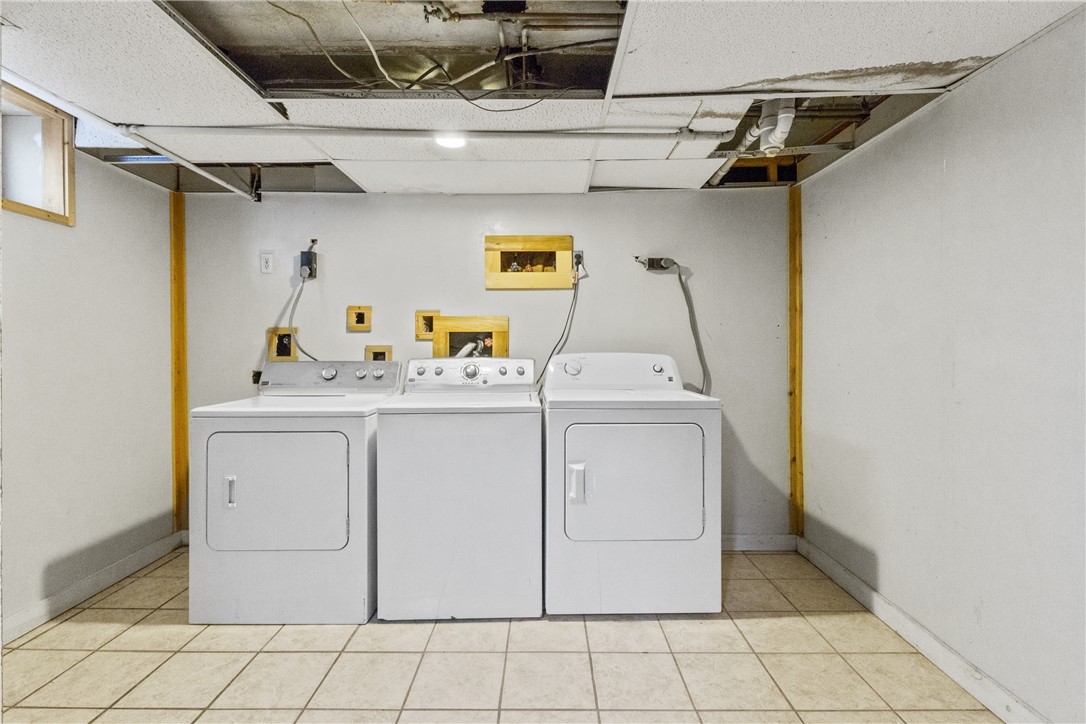 378 Park Place Woonsocket, RI 02895 - Photo 29 of 31 Basement's laundry area