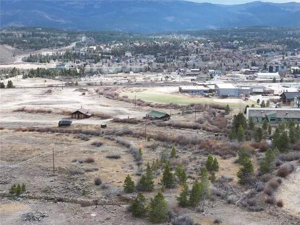 a view of city and mountain