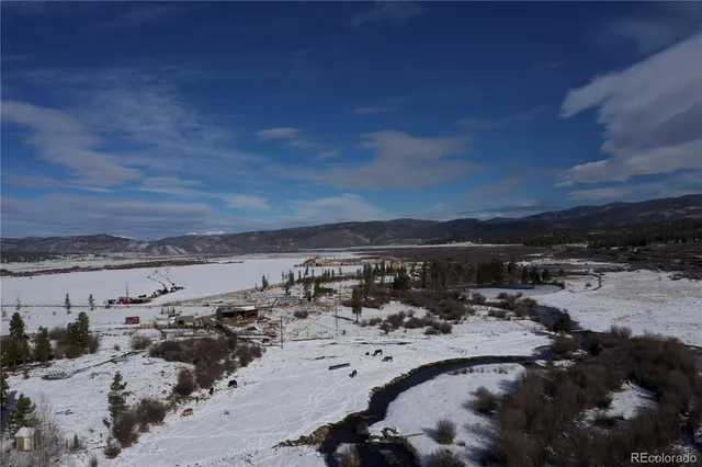 a view of a beach with ocean view