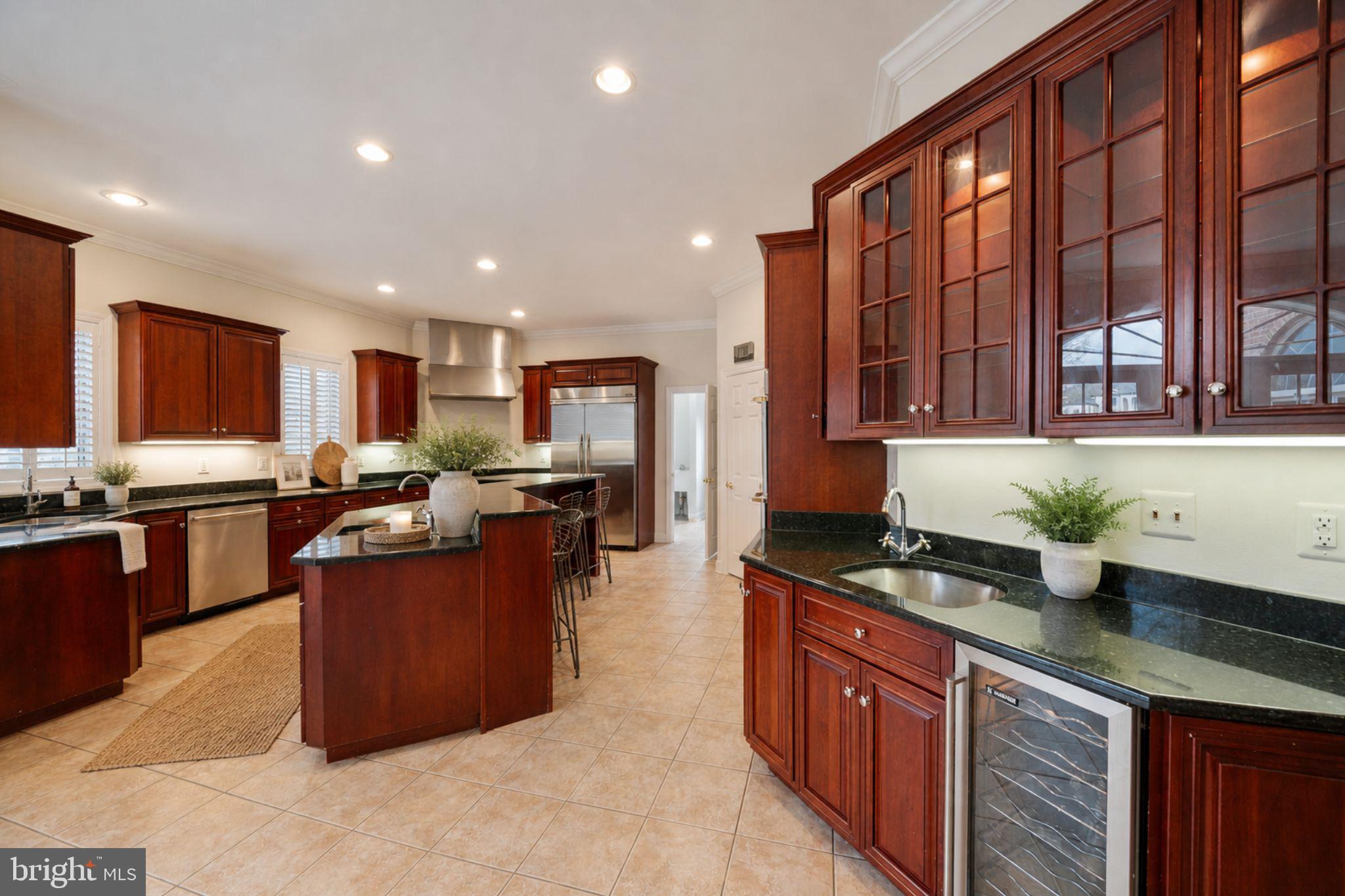 505 Pond View Lane Hunt Valley, MD 21030 - Photo 12 of 104 Virtual Stage - Wine fridge and coffee bar