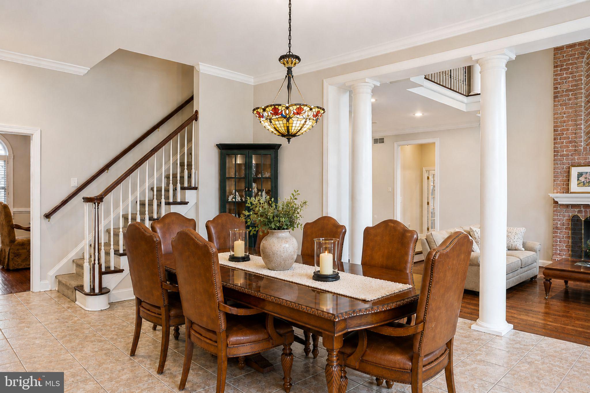 505 Pond View Lane Hunt Valley, MD 21030 - Photo 15 of 104 a dining room with furniture and wooden floor