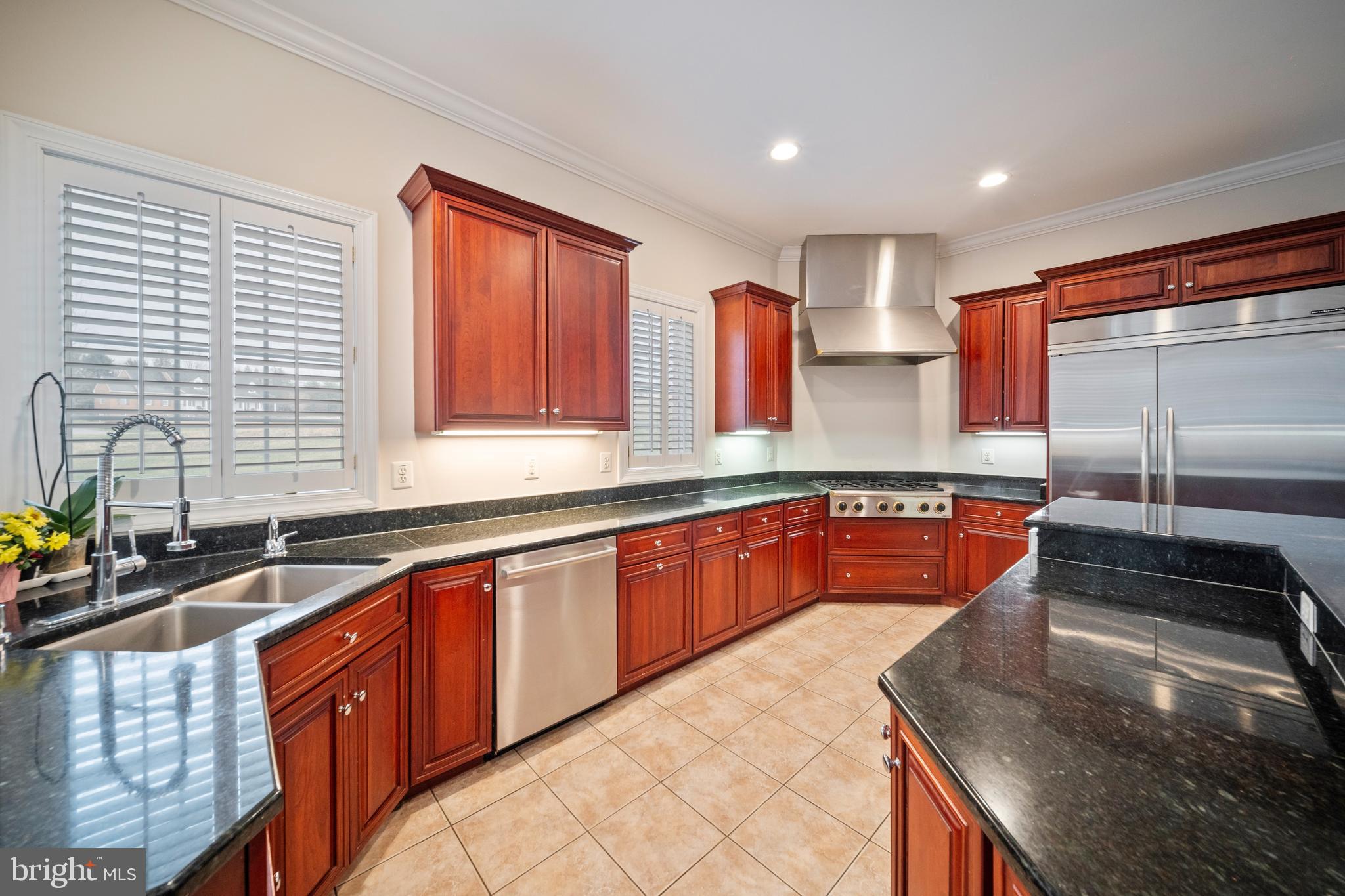 505 Pond View Lane Hunt Valley, MD 21030 - Photo 17 of 79 Granite countertops with ample kitchen prep space